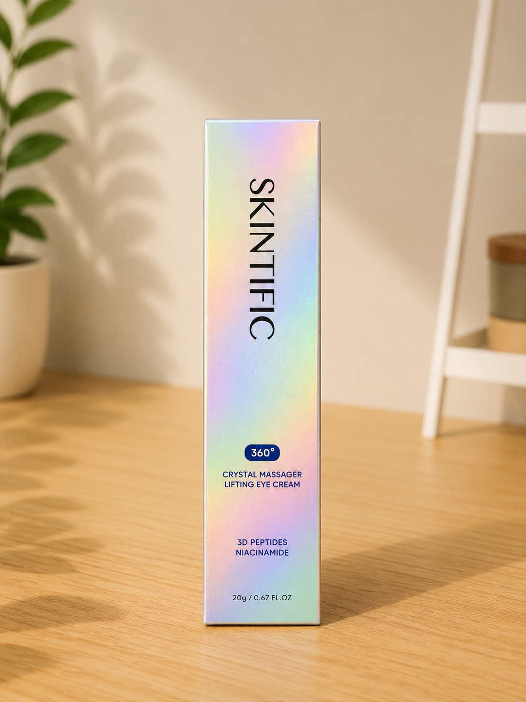 Contour des Yeux SKINTIFIC Crystal Massager Lifting Eye Cream