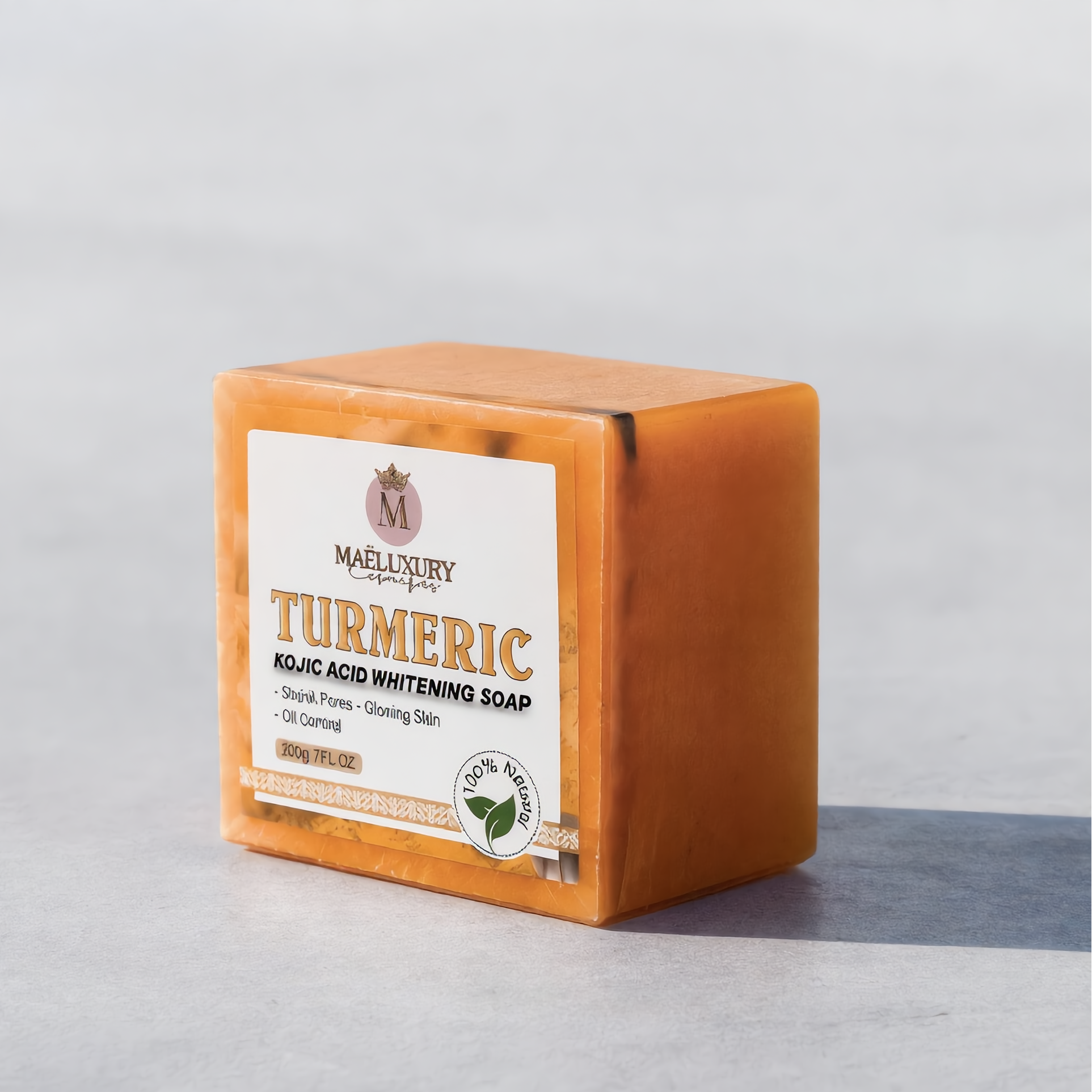 Savon Curcuma & Acide Kojic – Éclat & Teint Uniforme